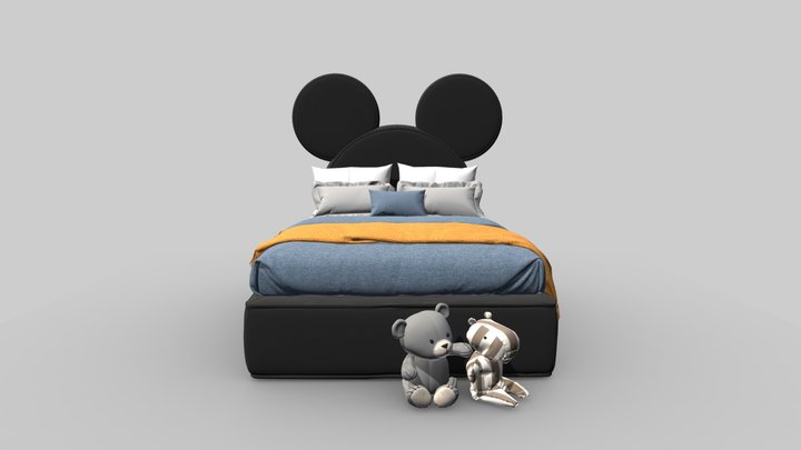 kids bedroom 3D Model