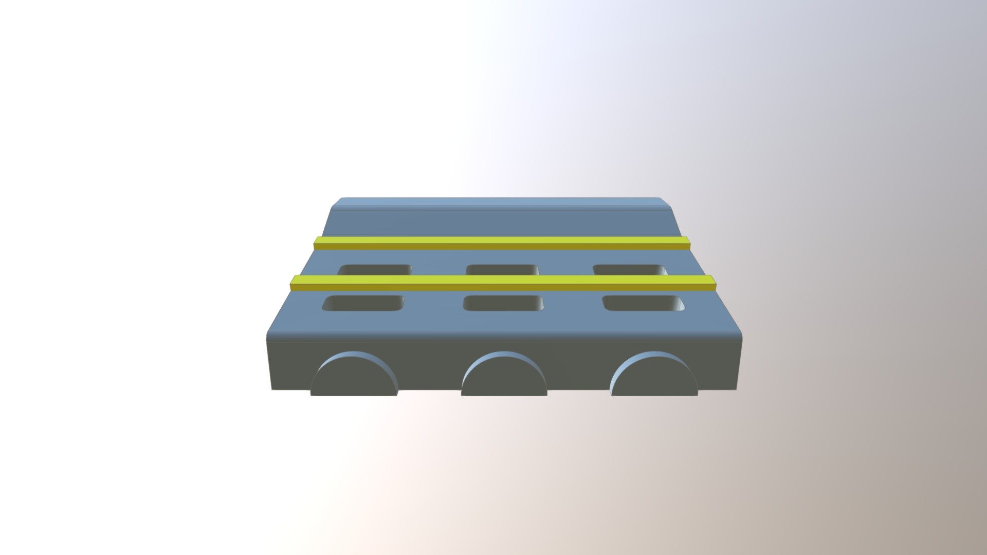 Crash Barrier Half