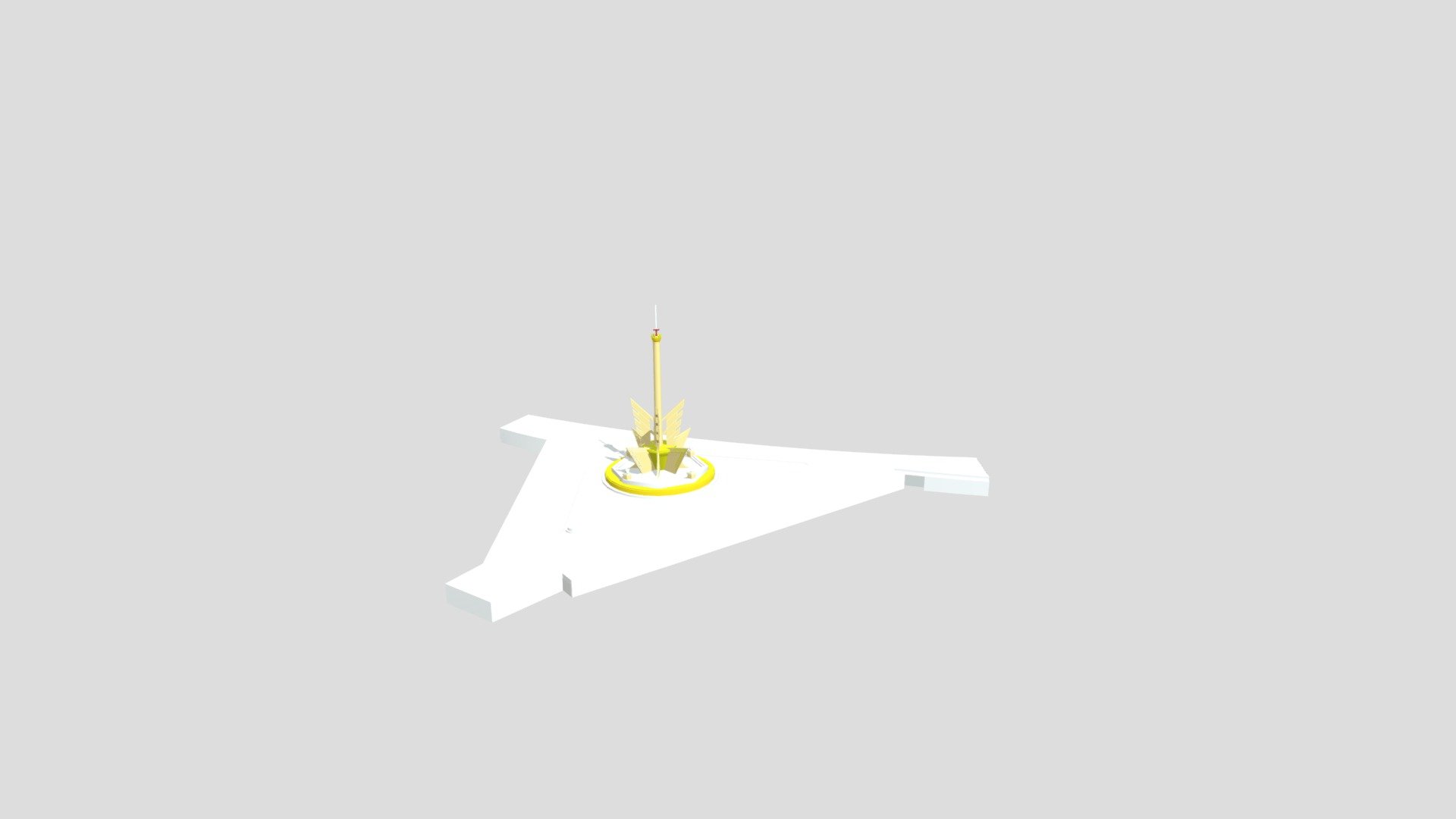 TUGU PEDANG BANGKO - 3D model by IdolaAdv.Bangko [236018d] - Sketchfab