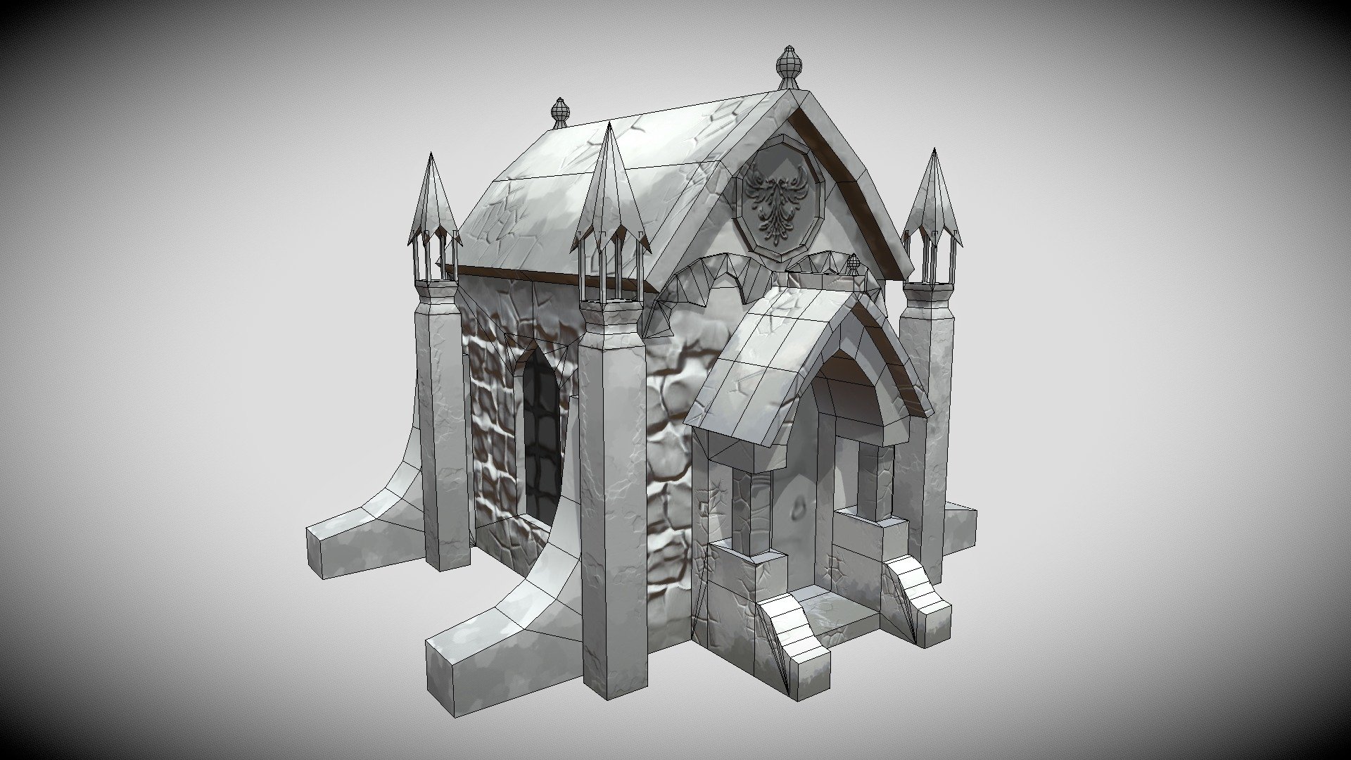 Small Tomb - 3D model by aatifahng [23606cf] - Sketchfab