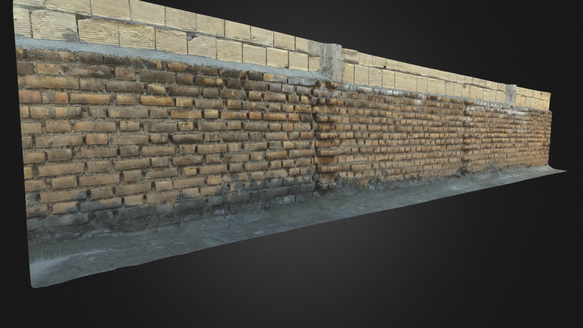 Brick Wall Download Free 3D model by ArashAB (arashv8) [2361447