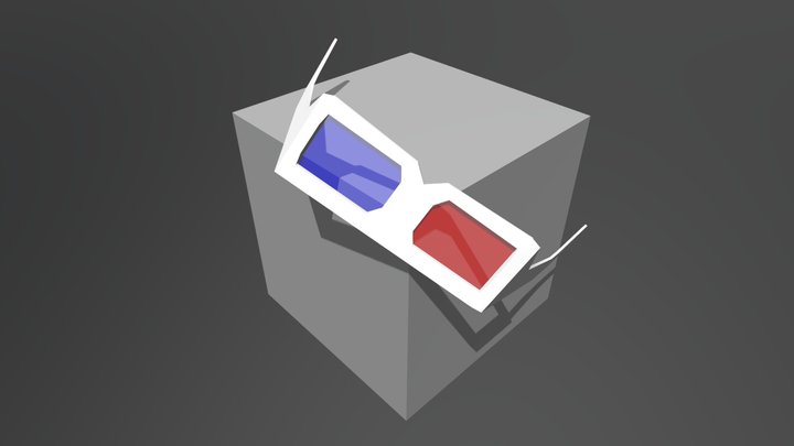 3Dumbensional Default Cube 3D Model