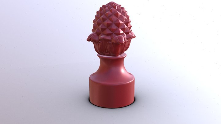 UMesh_шишка_ (1) (1) 3D Model
