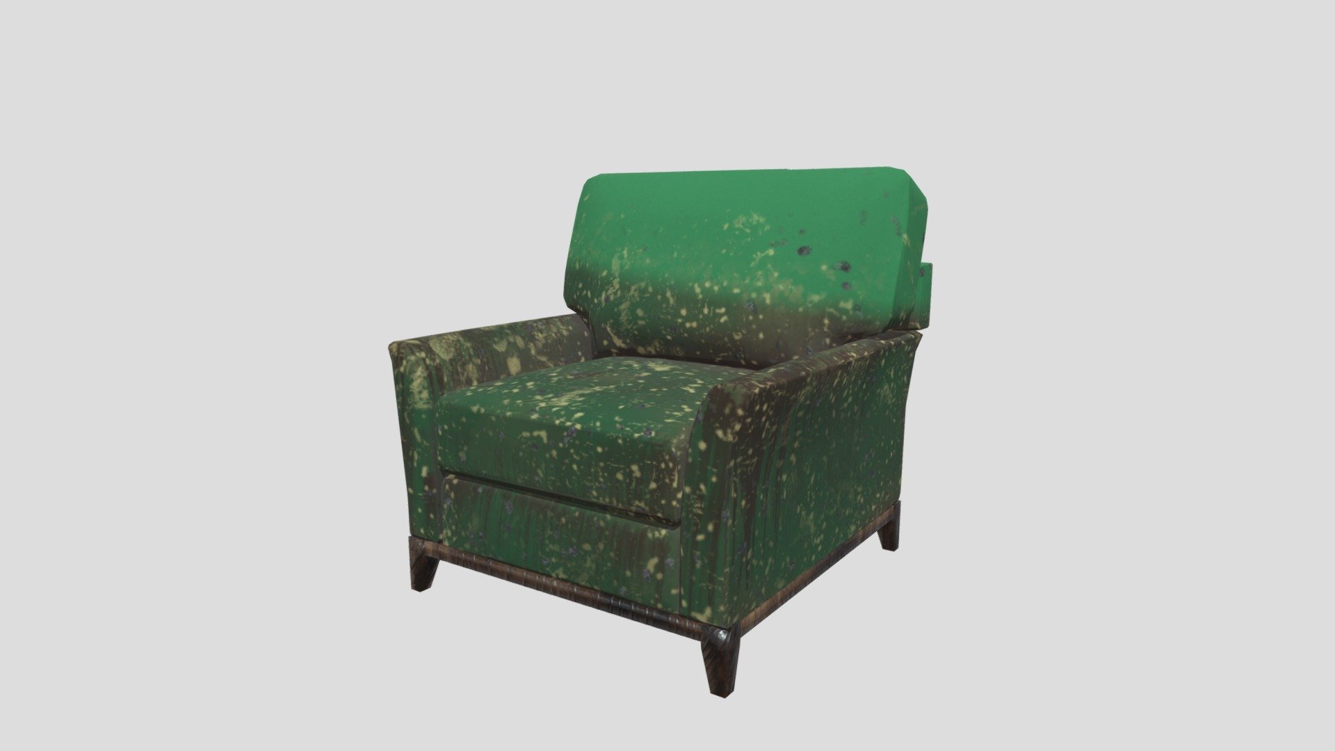 LV Insurances AR Effect Chair (Water Damage) 3D model by Govak