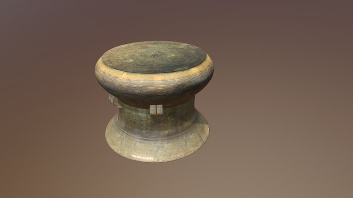 Co Loa bronze drum 3D Model