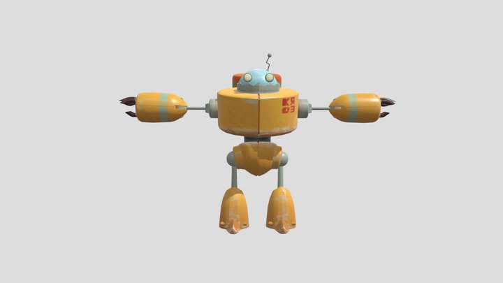 robot completed 3D Model