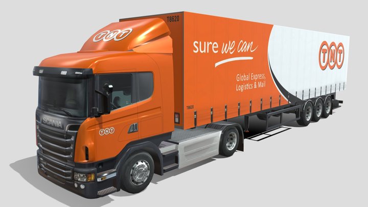 Scania TNT 3D Model