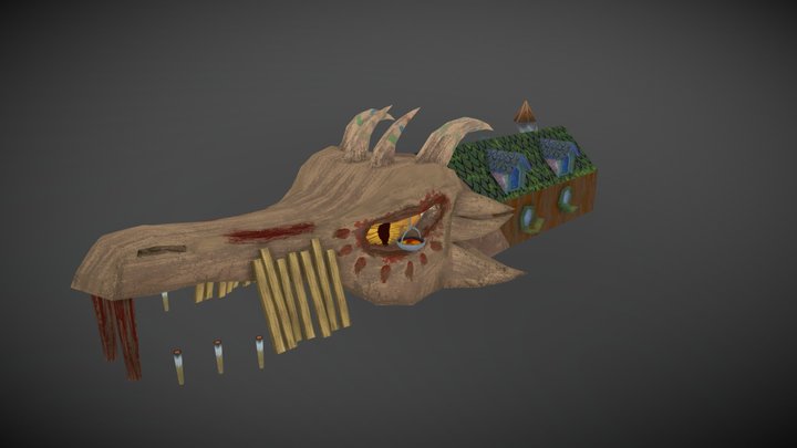 Dragon Tent 3D Model