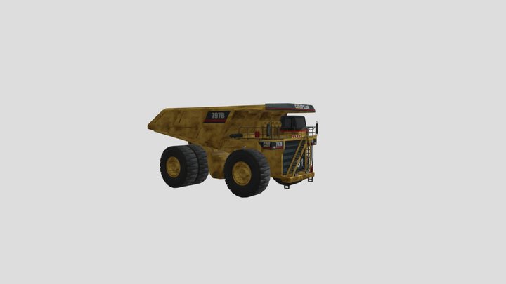 haul Truck 3D Model