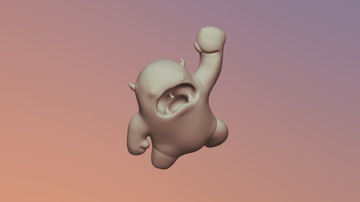 Melvin Sculpt Decimate 3D Model