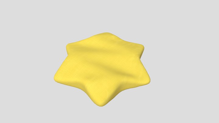 Toyland Tales Star Pillow 3D Model