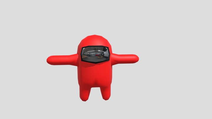 Bean With Arms 3D Model