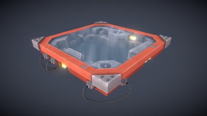 Platform 3D Model