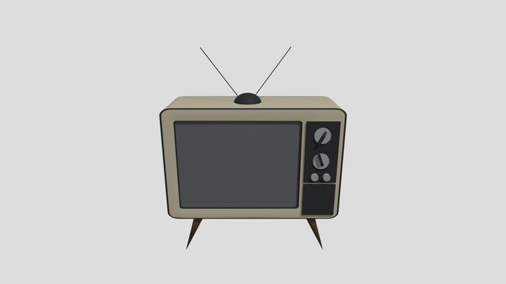 TV Prop 3D Model