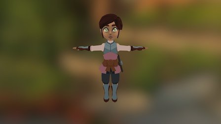 WIP: Dungeons and Dragons Character 3D Model