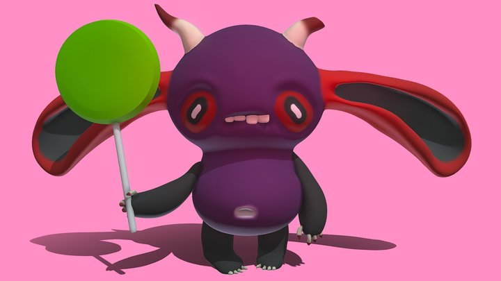 Stranger creature 3D Model