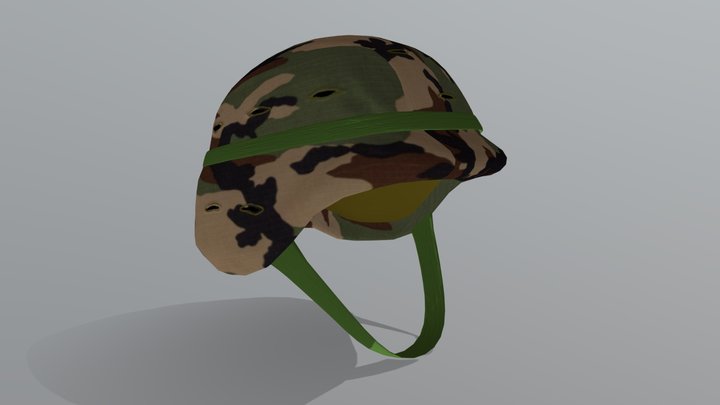 PASGT Helmet 3D Model