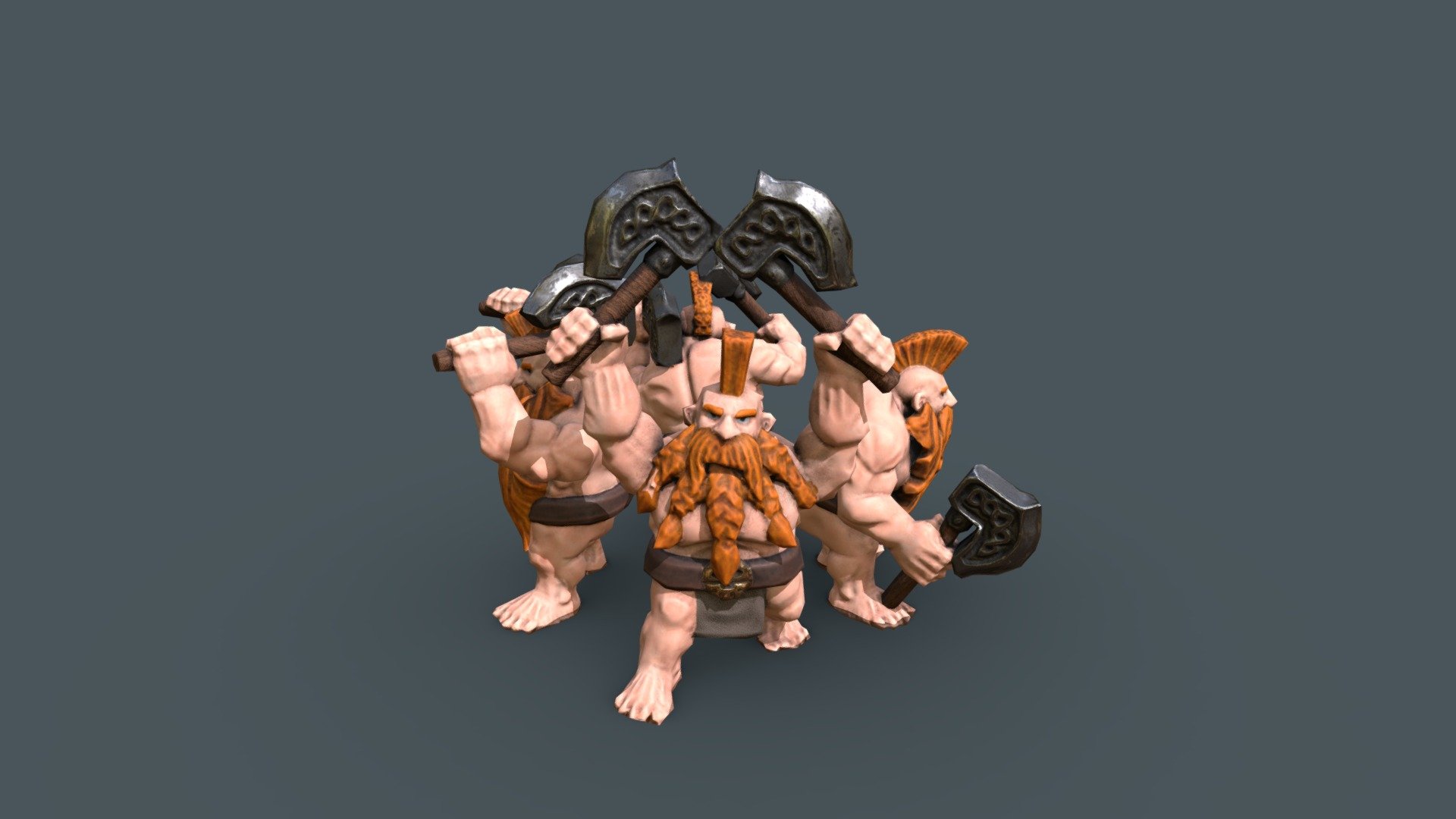 Dwarf Gaesatae (Slayers) - 3D model by GrimmGitz [2368f6e] - Sketchfab