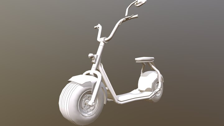 [1660] E-Scooter ReUp 3D Model