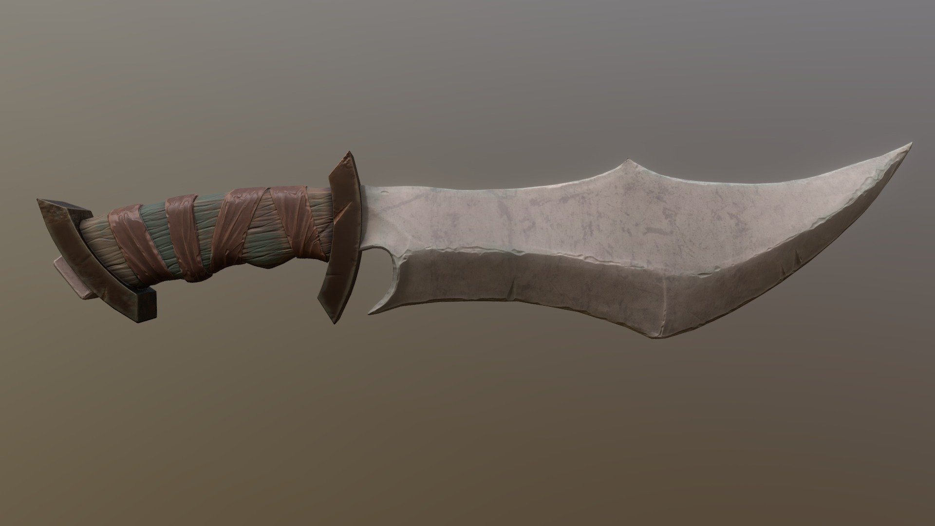 Stylized Dagger - Stone