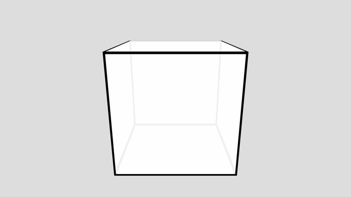 UXR ZONE cube 3D Model
