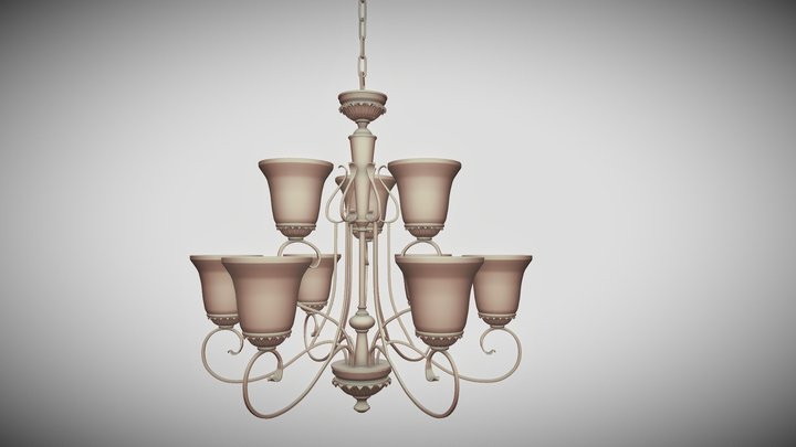 Chandelier 3D Model