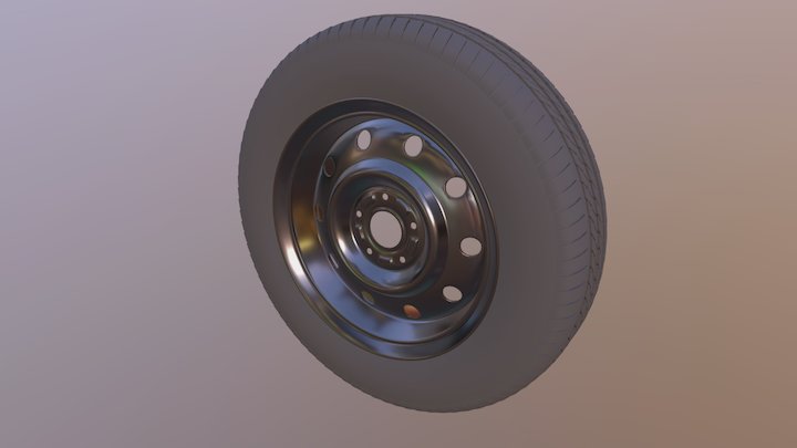 Model_a_Wheel_Attempt_2 3D Model