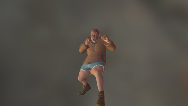 boxeador 3D Model