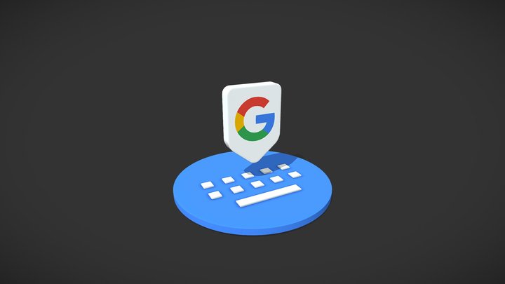 G-Board Icon 3D Model