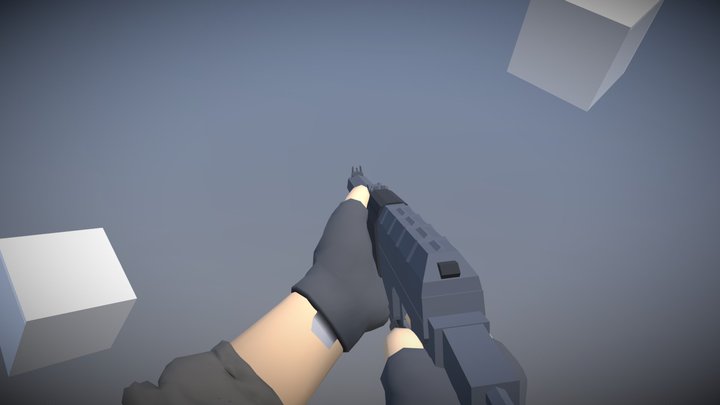 [Animation] Low-Poly VAL 3D Model