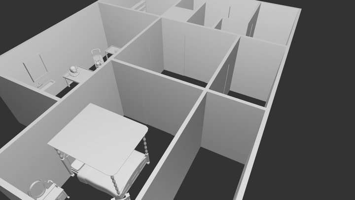 Horror Room (beta) 3D Model