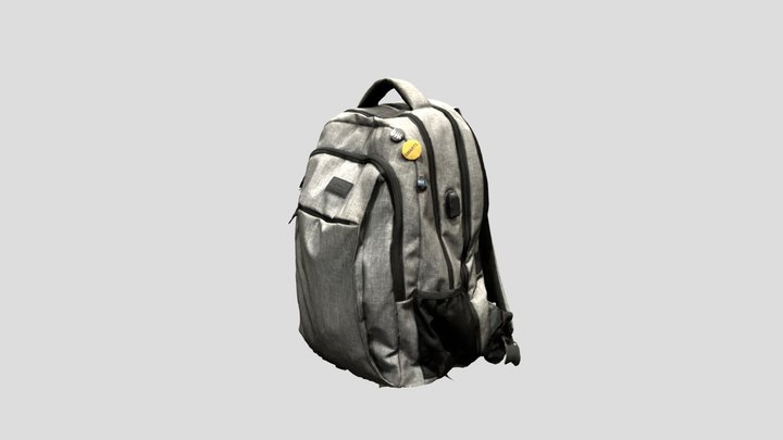 Backpack - Photogrammetry - 100k Faces 3D Model