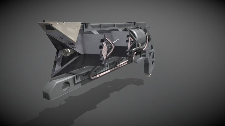 Ikelos Hand cannon 3D Model