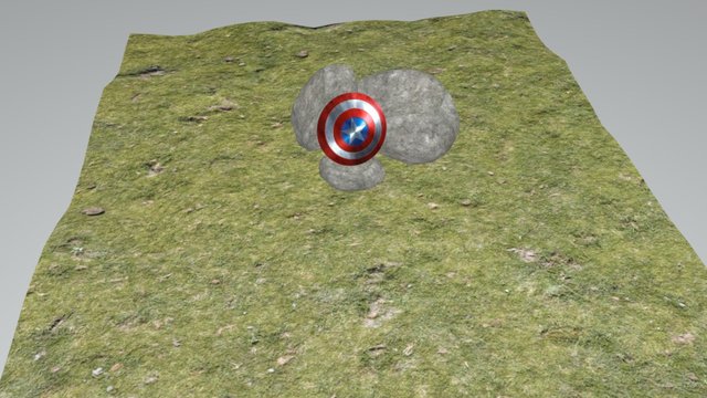 Captain American 3D Model