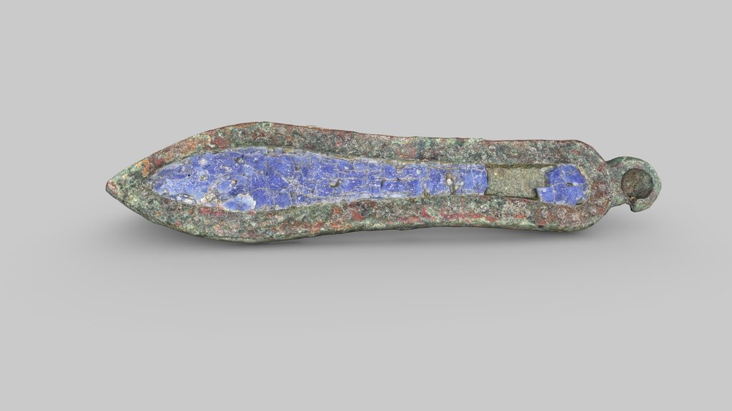 Shoe-sole brooch