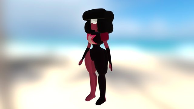 Garnet 3D Model
