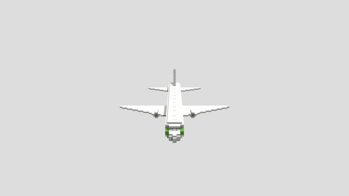Airplane | Minecraft 3D Model