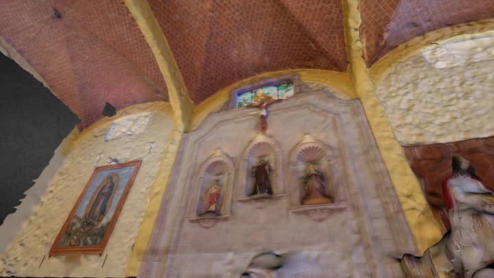 Capilla de Caltongo [interior] 3D Model