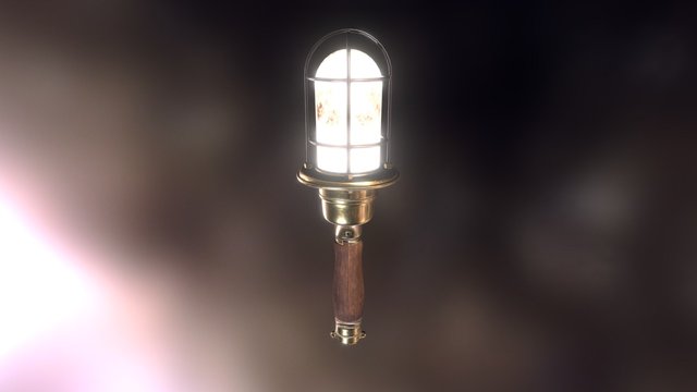 Old Lamp_first import test 3D Model