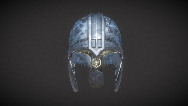 Medieval helmet 3D Model