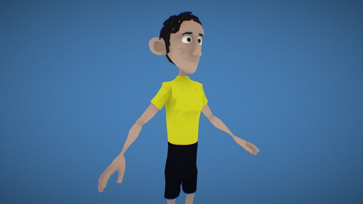 Egan Bernal 3D Model