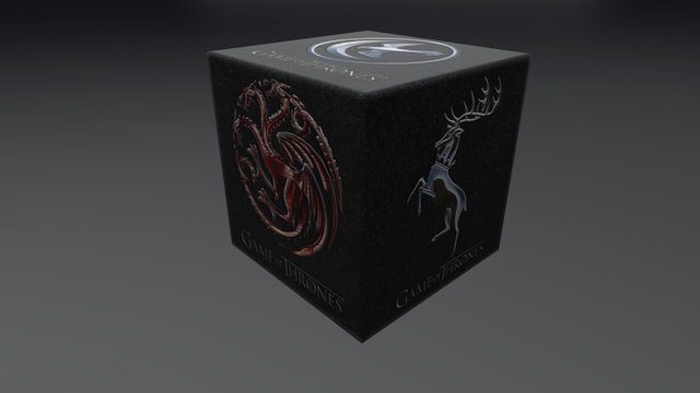 Game Of Thrones Cube 3D Model