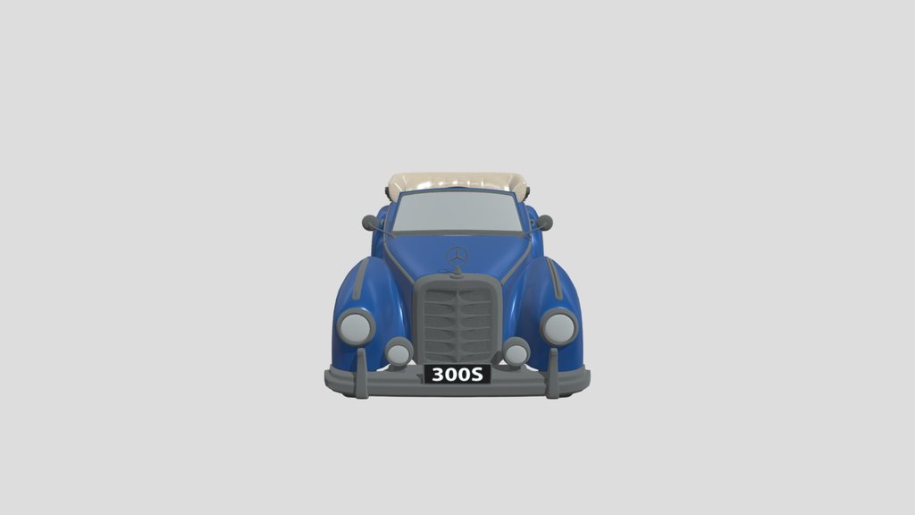 Toycar Mercedes Benz 300s