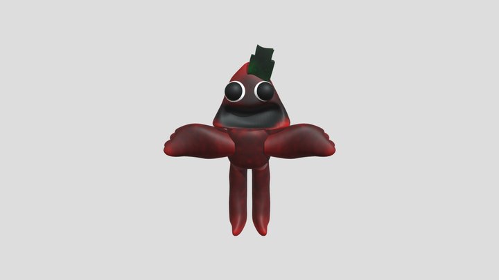 Chestery model (not rigged) 3D Model