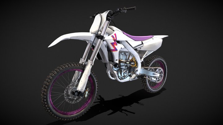 Motocross_YZ450 3D Model