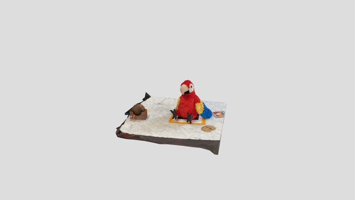 The Parrot 3D Model