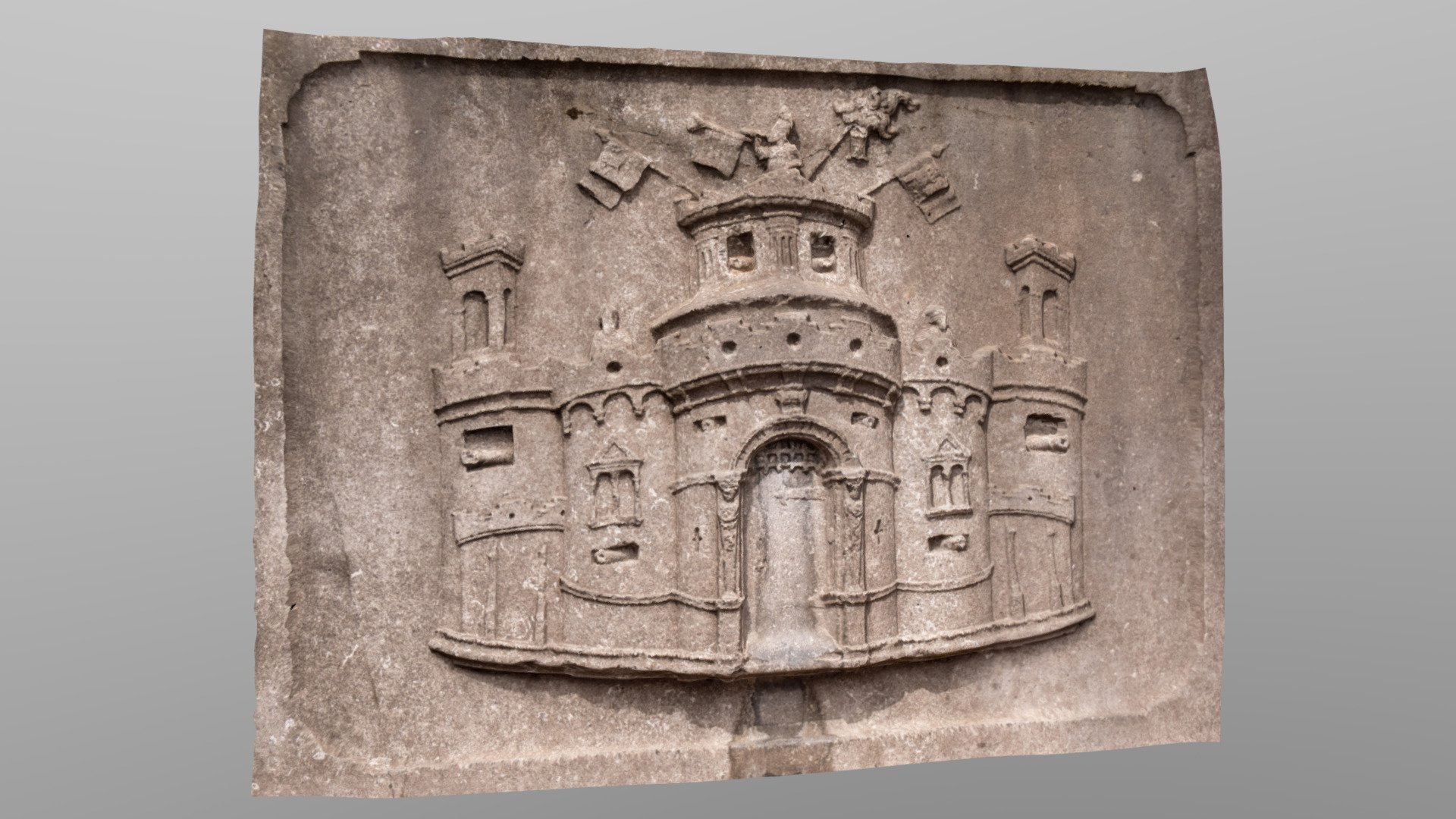 Relief Stadhuis in Middelburg