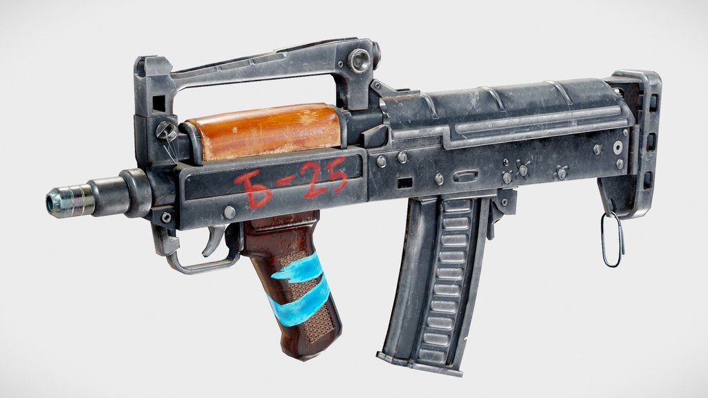 OC-14 GROZA | Free lowpoly