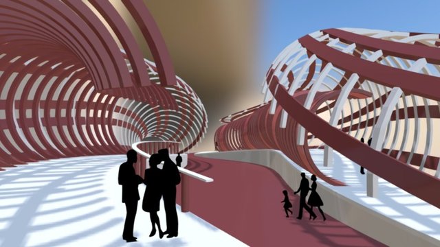 Parametric Building 5 3D Model