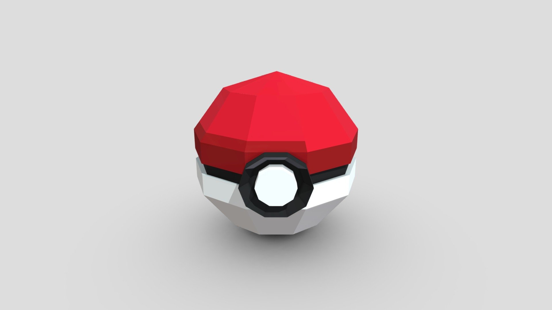 Pokeball - 3D model by chilldotbiz [2379bd3] - Sketchfab